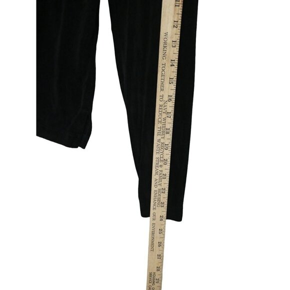 Chico's Travelers Womens Slinky Long Sleeve Blouse Deep V Neck Size 2 (L/12) - Picture 9 of 10